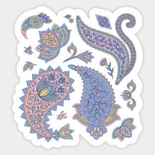 Paisley Sticker